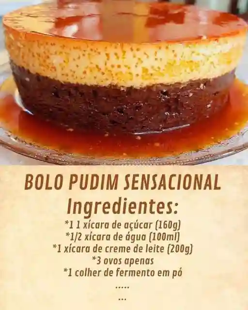 Bolo-pudim