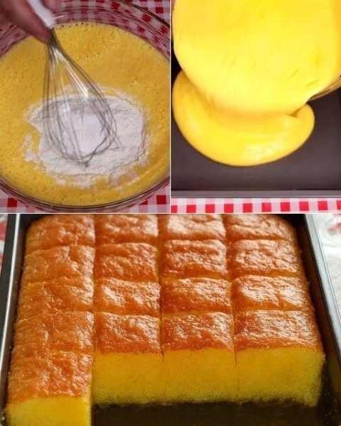 Bolo Super Fofo e Esponjoso pronta para servir