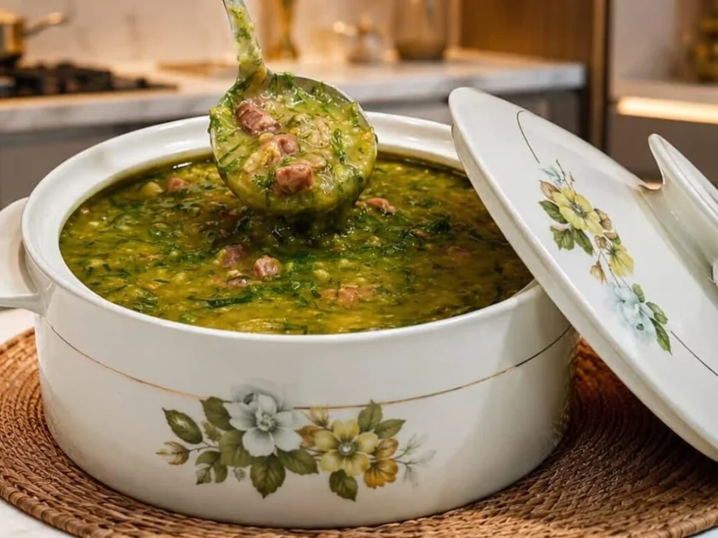 Caldo verde cremoso