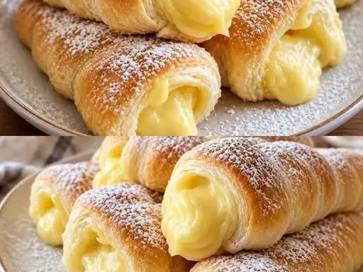 Canudo Recheado com Creme