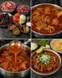 Carne Bovina Cozida Lentamente com Ossobuco
