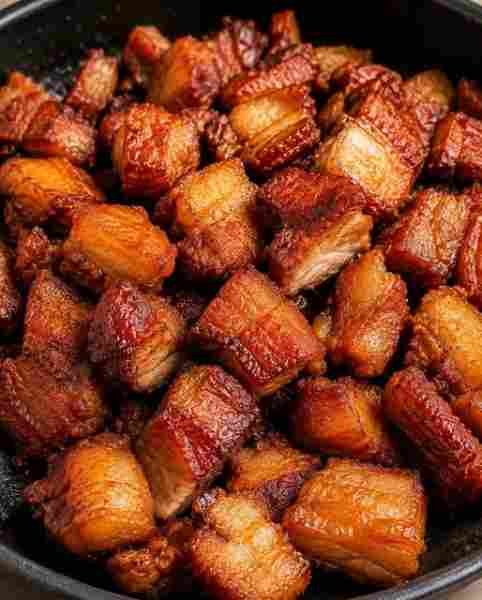 Carne de Porco Caipira Douradinha na Panela