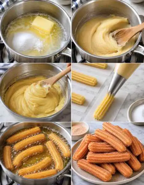Churros Caseiros da Vovó — Fáceis e Crocantes