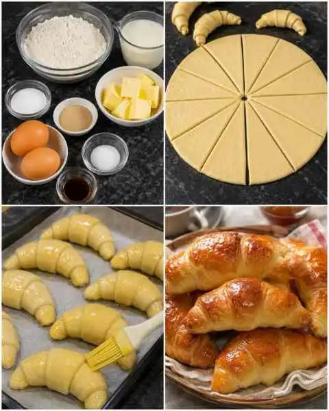 Croissants de Manteiga macios e Fofinhos como os de Padaria