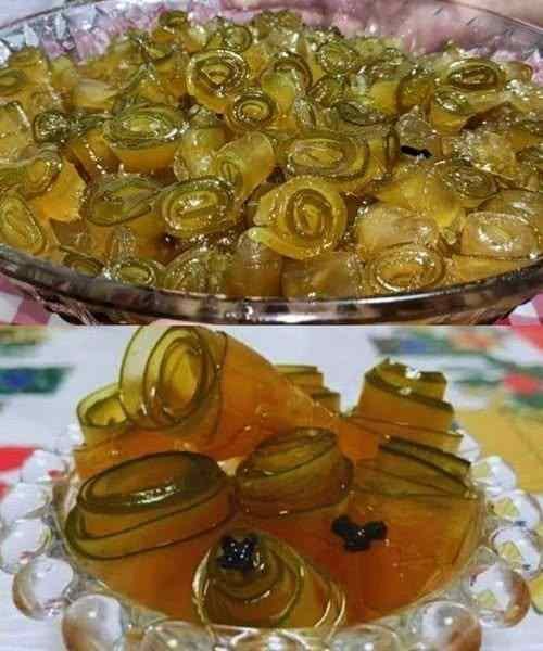 Doce de Mamão Verde com Cravo e Calda