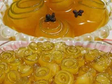 Doce de Mamão Verde Enroladinho Gelado