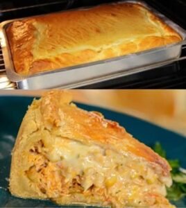 Empadão de Frango Bem Cremoso com Recheio Generoso