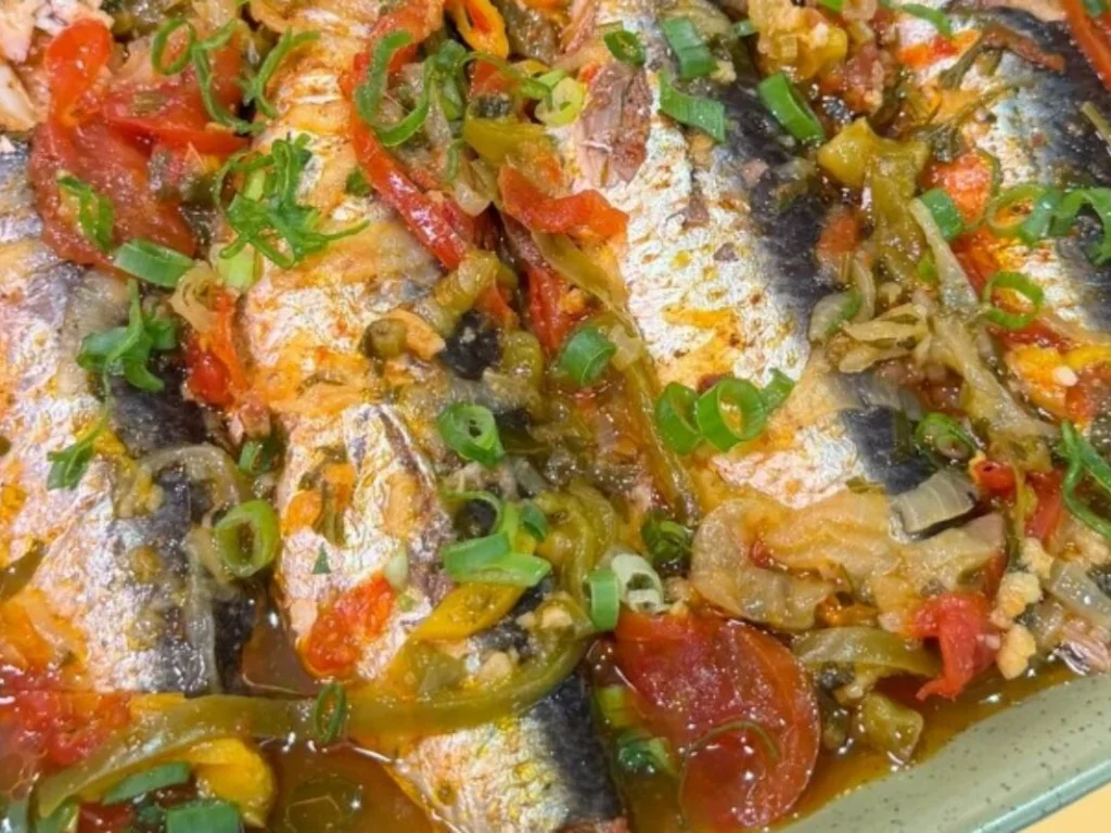 Escabeche de Sardinha na Panela de Pressão