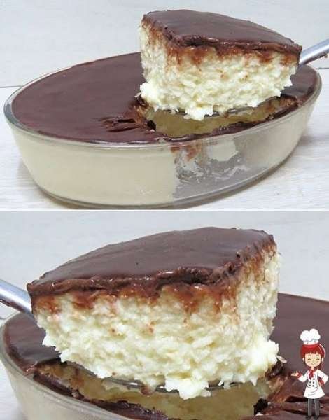 Gelado de Coco Cremoso na Travessa