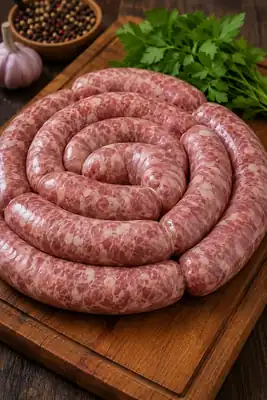 LINGUIÇA SUÍNA CASEIRA pronto para servir