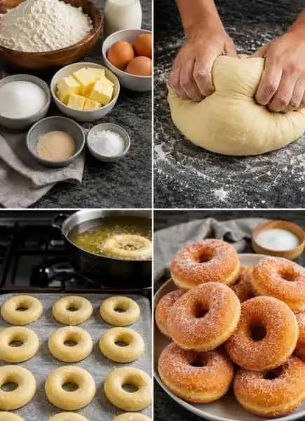 Massa de 1 kg de Farinha Para Rosquinhas Fofinhas