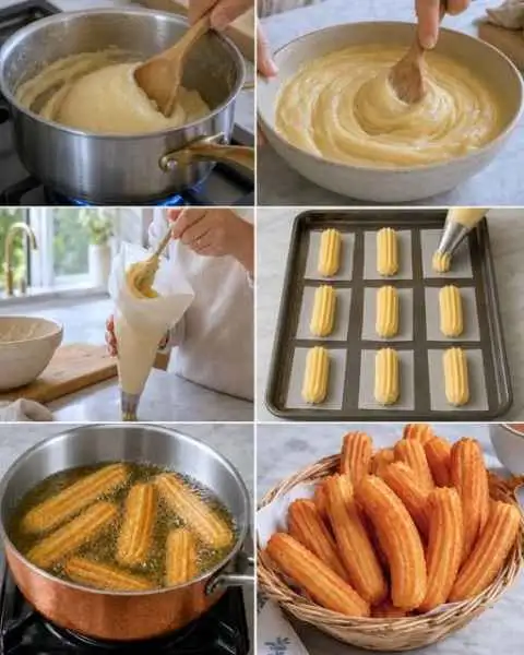 Massa Para Churros Crocantes que Rende Muito