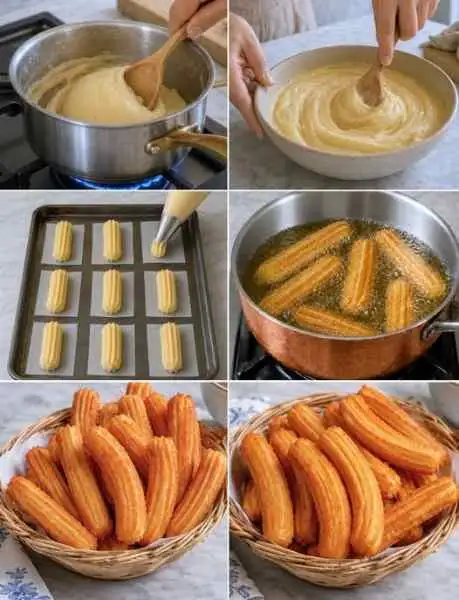Massa que Rende Muito Para Churros Crocantes
