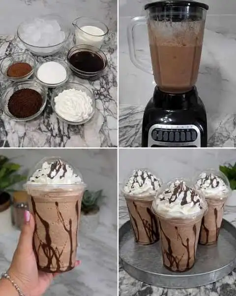 Milkshake de Café com Chocolate
