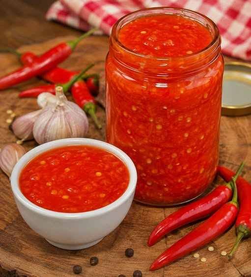Molho de Pimenta Caseiro pronto para servir