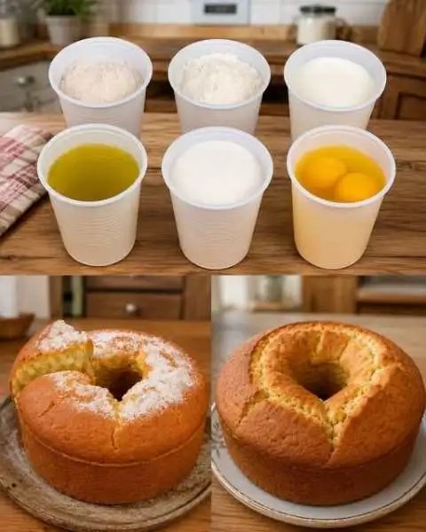 O Famoso Bolo de 6 Copos