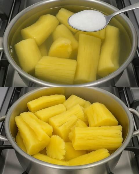 O Segredo para Cozinhar Mandioca e Ficar Desmanchando