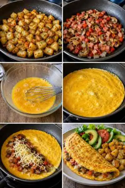 Omelete com Acompanhamento