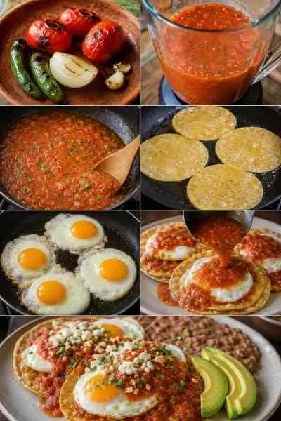 Ovos ao Molho de Tomate (4 Porções)