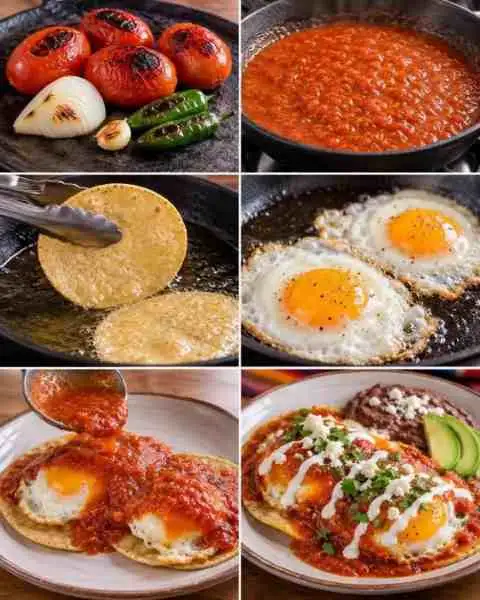 Ovos Tradicionais ao Molho de Tomate