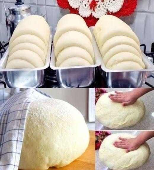 Pãezinhos Caseiros com Vinagre Macios como Algodão