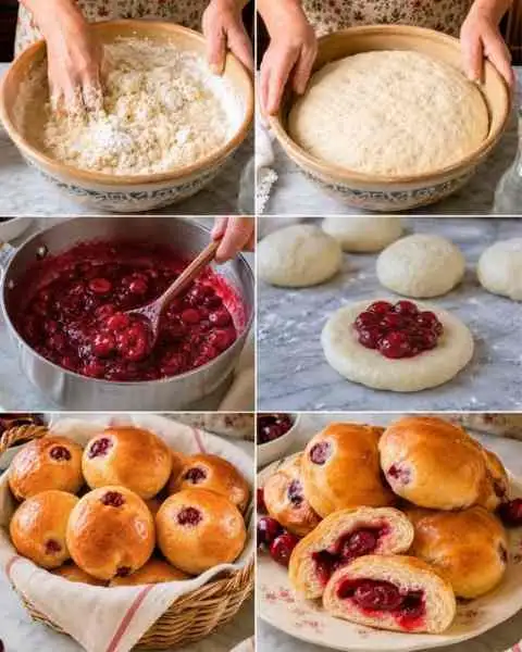 Pãezinhos de Cereja da Vovó