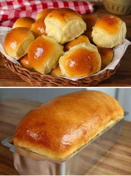 Pãezinhos de Leite Condensado Fofinhos pronto para servir