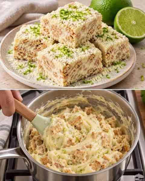 Palha Italiana de Limão Cremosa e Fácil pronto para servir