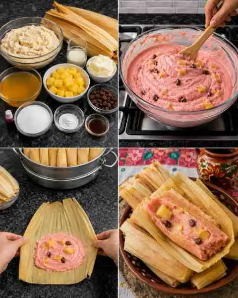 Pamonhas Doces de Abacaxi — Macias e Deliciosas