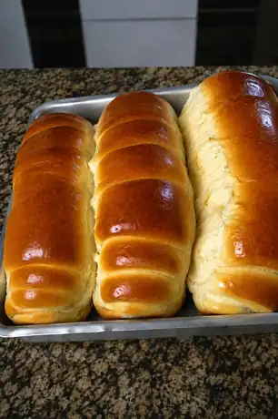 Pão Caseiro Fofinho pronto para servir