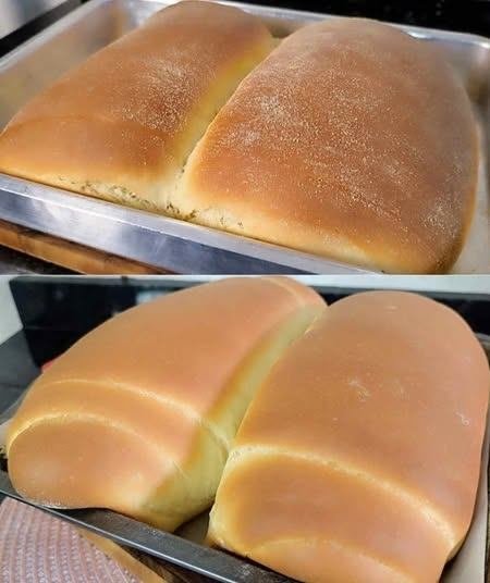 Pão Fofinho como de Padaria com Massa Leve pronto para servir
