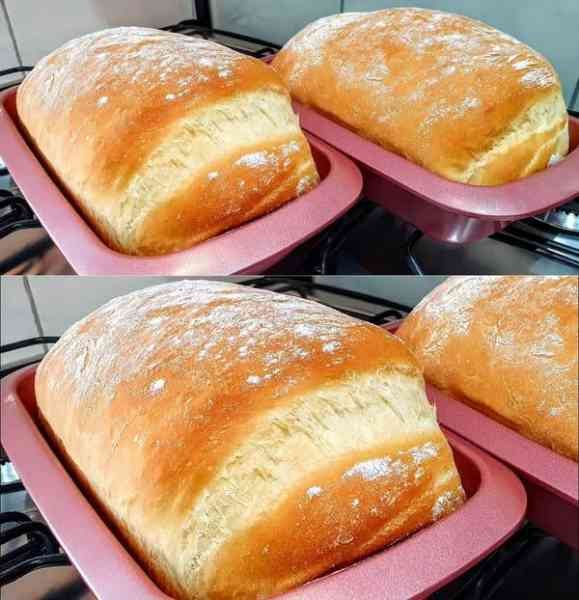 Pão Super Fofinho como de Padaria pronto para servir