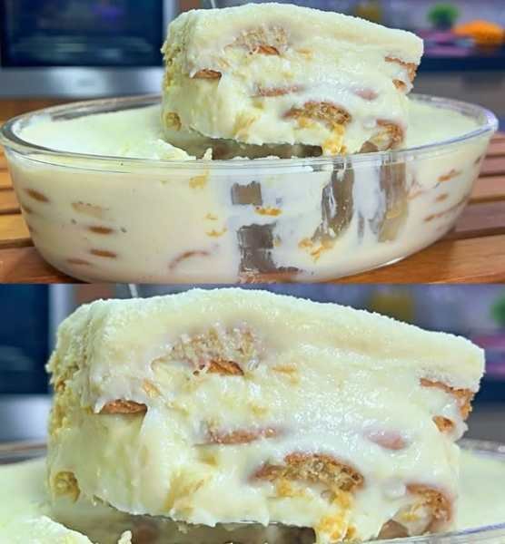 Pavê Antigo da Vovó com Creme de Baunilha