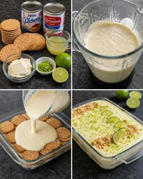Pavê de Limão Fácil e Cremoso