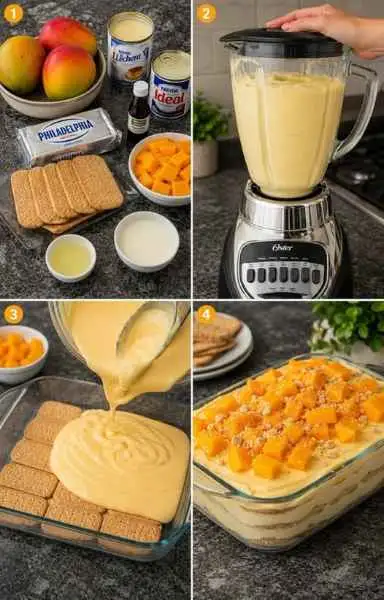 Pavê de saco de confeitar Cremoso, Fácil e Delicioso