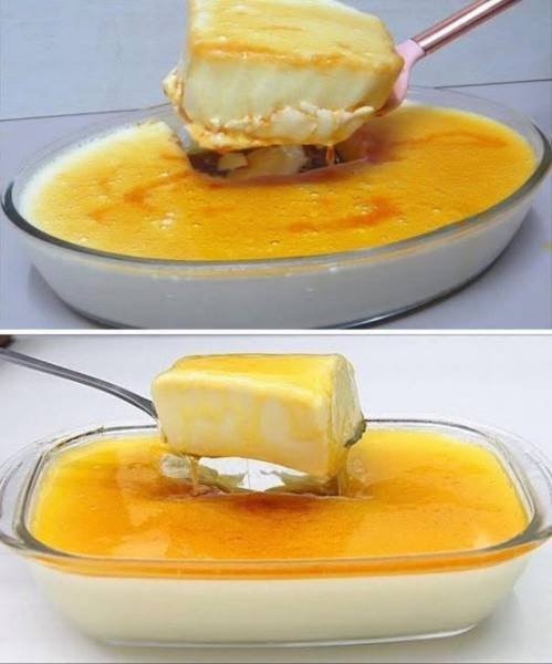 Pudim de Leite Ninho Cremoso e Gelado pronto para servir