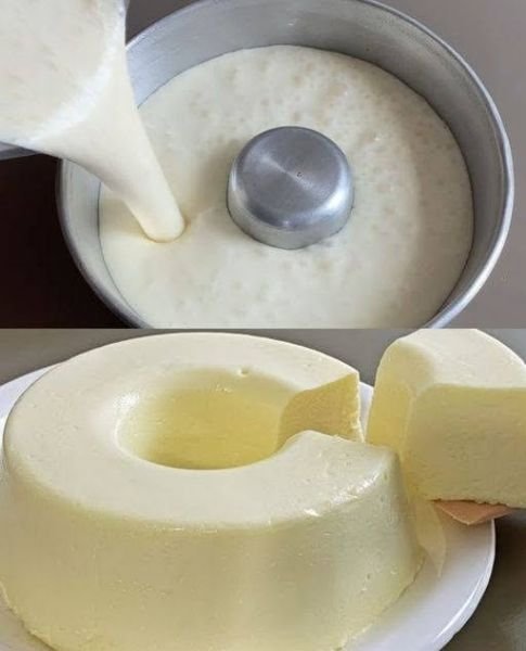 Pudim Gelado de Leite Condensado sem Forno