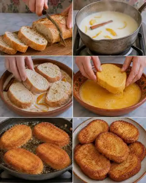 Rabanadas de Leite da Vovó