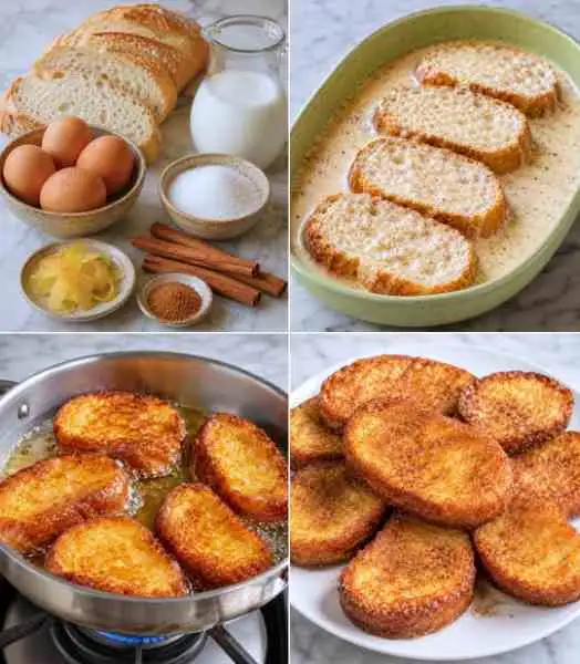 Rabanadas de Leite