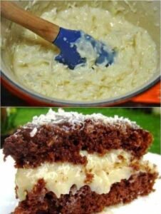 Recheio de Prestígio Cremoso para Bolos e Doces pronto para servir