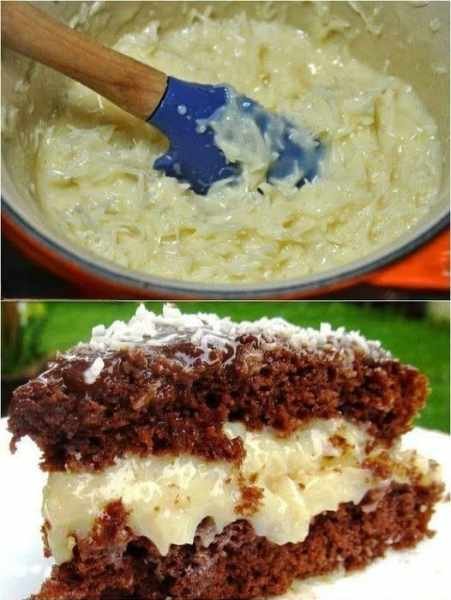 Recheio de Prestígio Cremoso para Bolos e Doces