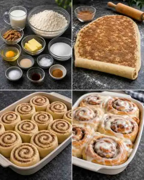Rolinhos de Canela macios e Fofinhos