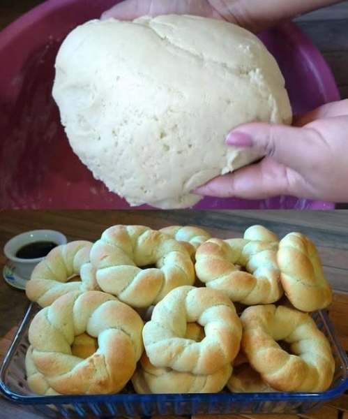 Rosquinha da Vovó Ana Macia e Açucarada