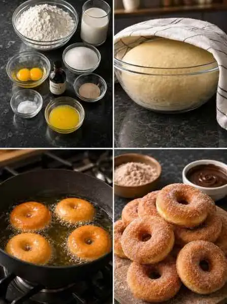 Rosquinhas Caseiras Fofinhas com Açúcar e Canela