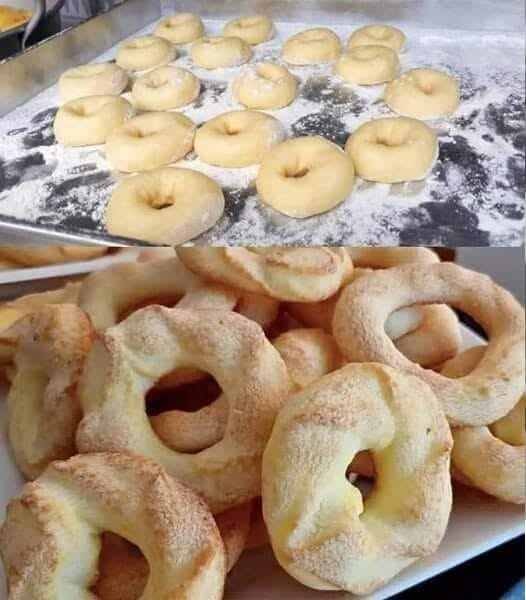 Rosquinhas de Polvilho Assadas e Crocantes