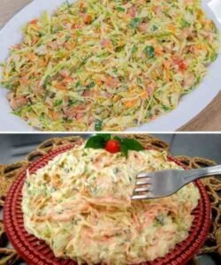 Salada Cremosa de Repolho da Sogra