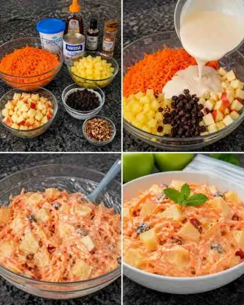 Salada de Cenoura com Maçã