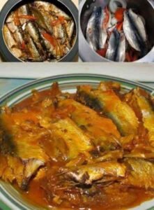 Sardinha na Panela de Pressão Macia e Saborosa