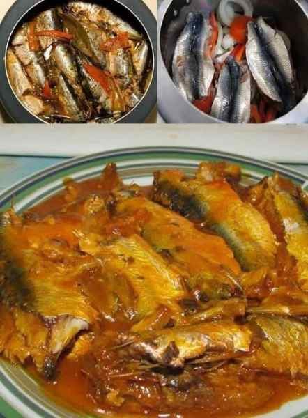 Sardinha na Panela de Pressão Macia e Saborosa