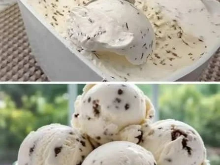 Sorvete Cremoso de Flocos Caseiro